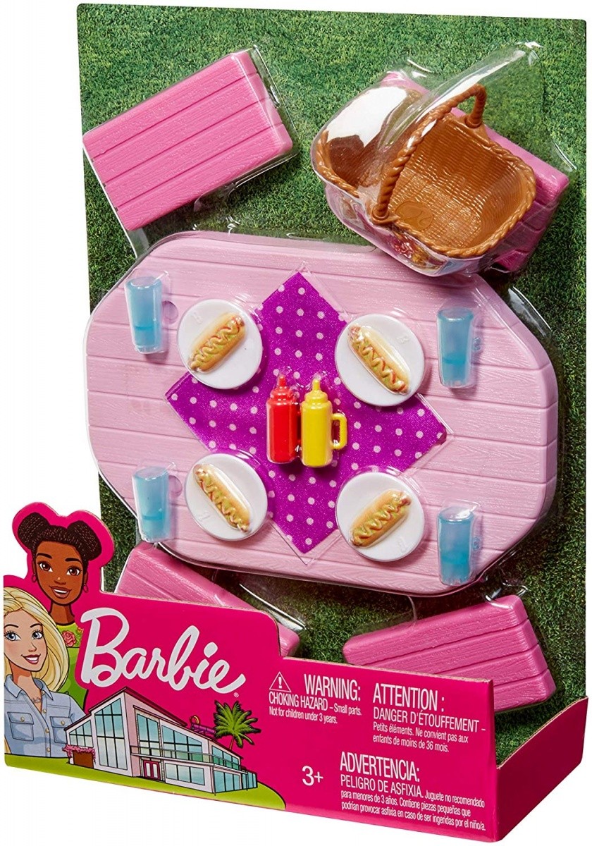 Mebelki Stół ogrodowy Barbie 