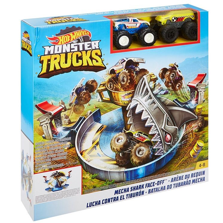 Tor samochodowy Monster Trucks Arena Rekina Zestaw