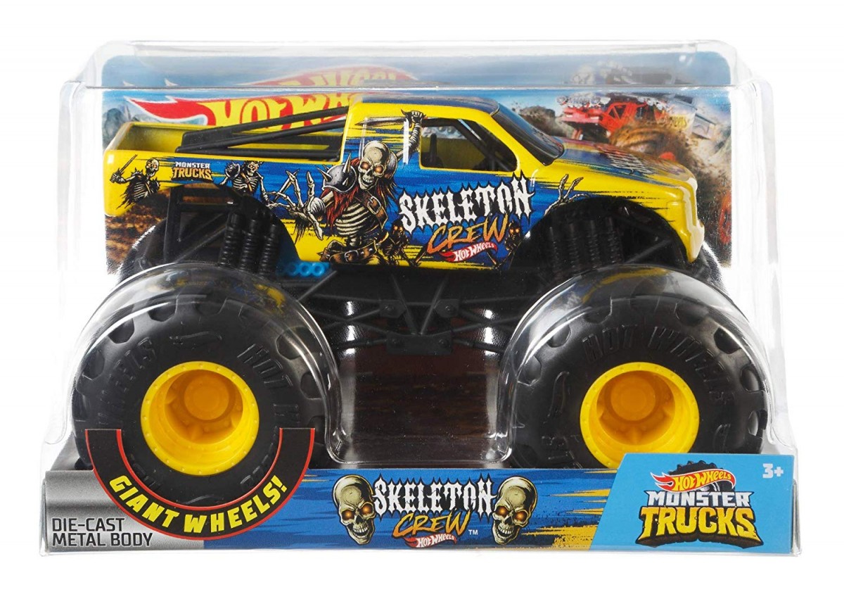 Pojazd Monster Trucks Skeleton Crew