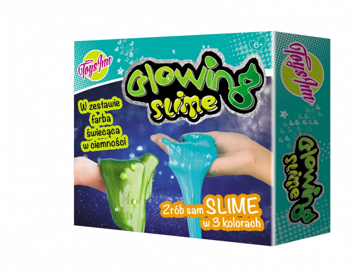 Zestaw kreatywny Glowing Slime 