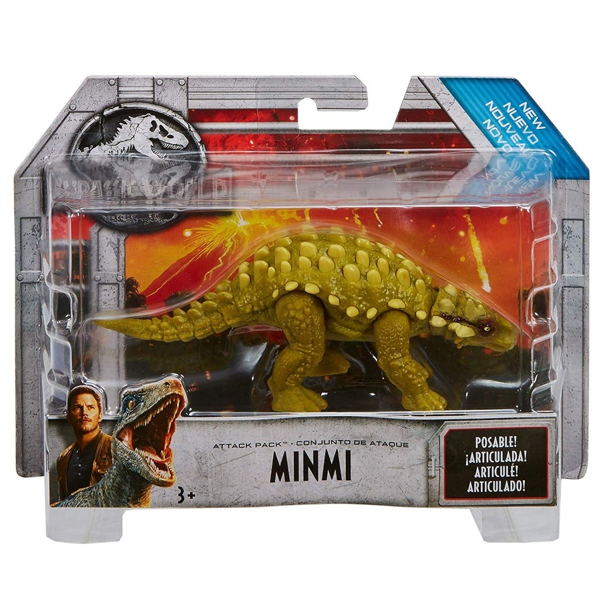 Figurka Jurassic World Minmi 