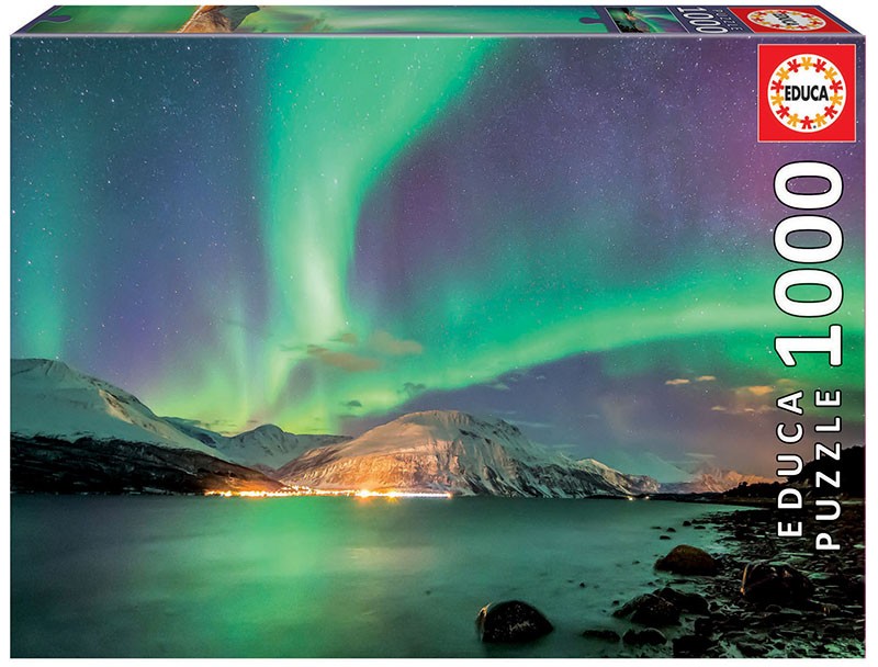 Puzzle 1000 elementów Aurora Borealis