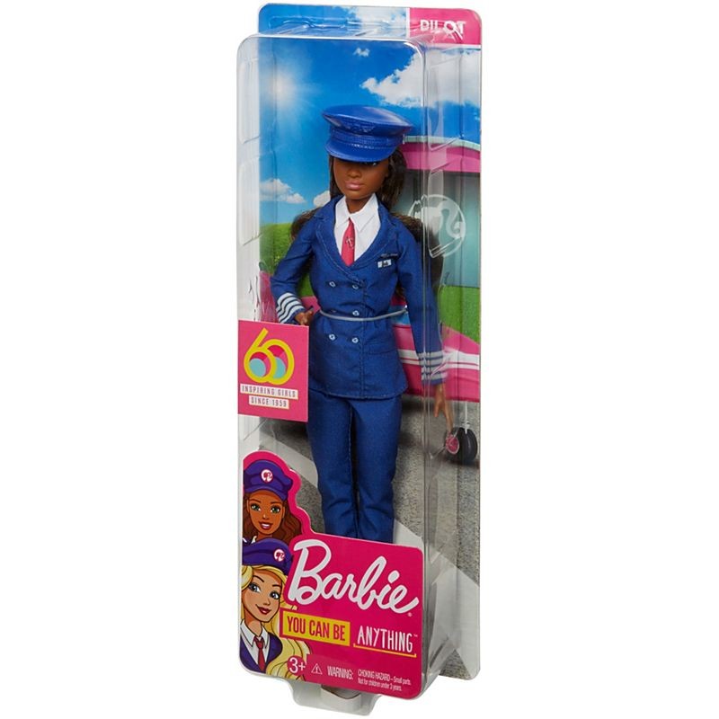 Lalka Barbie Kariera 60 urodziny Pilotka