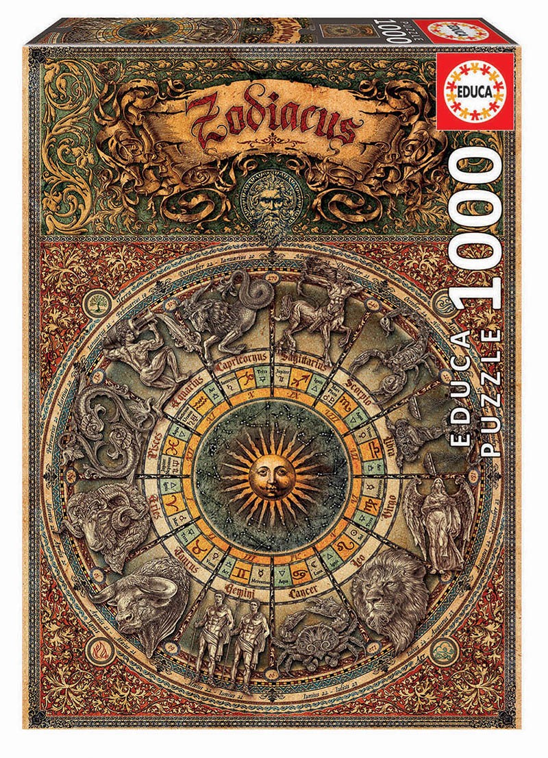 Puzzle 1000 elementów Zodiak