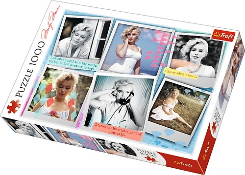 Puzzle 1000 elementów - Fotografie Marilyn Monroe