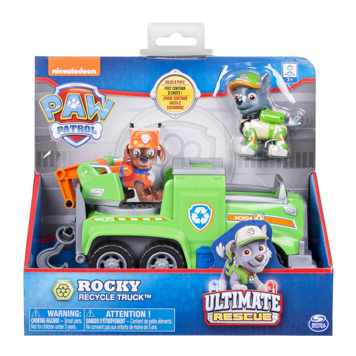 Figurki z pojazdem Psi Patrol Ultimate Rescue, Rocky