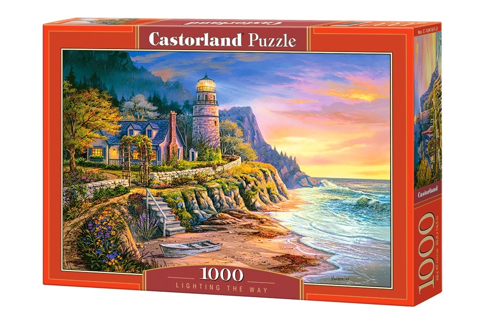 Puzzle 1000 elementów - Oświetlając drogę