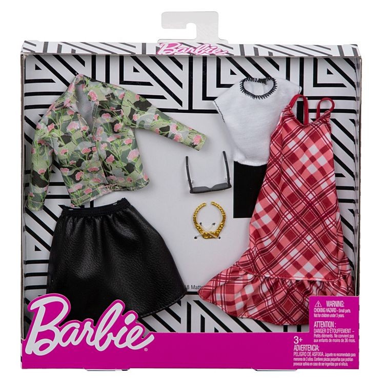 Ubranka dla Barbie Fashion zestaw FXJ60