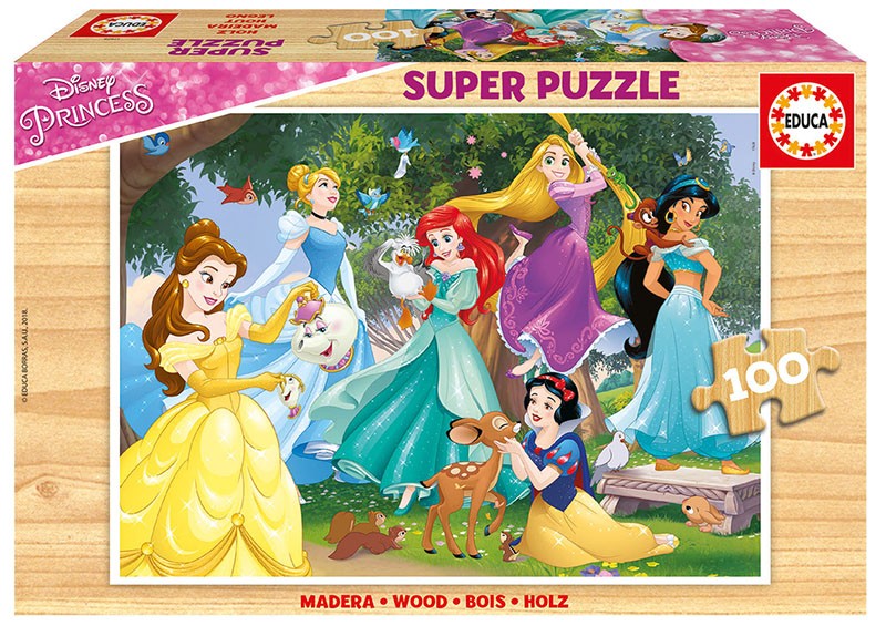 Puzzle 100 elementów Disney Księżniczki