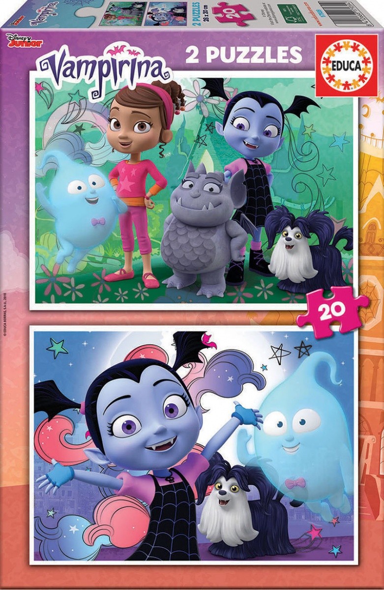 Puzzle 2x20 elementów Vampirina