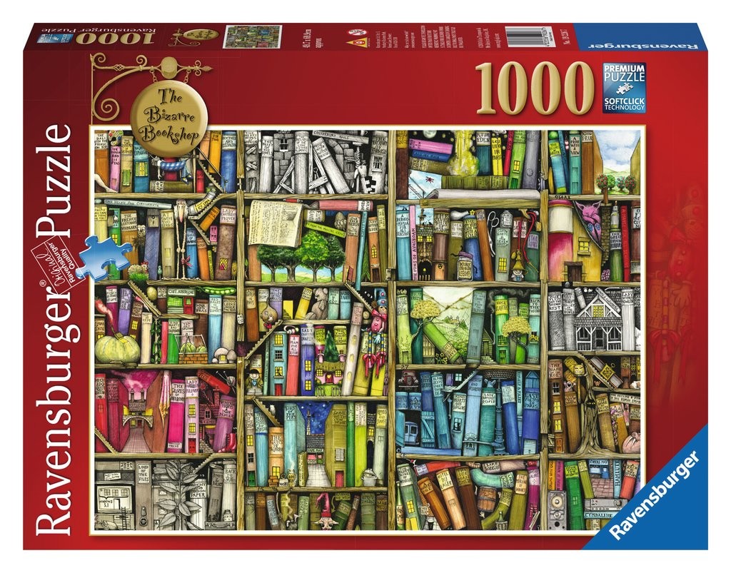 Puzzle 1000 elementów Niezwykła księgarnia