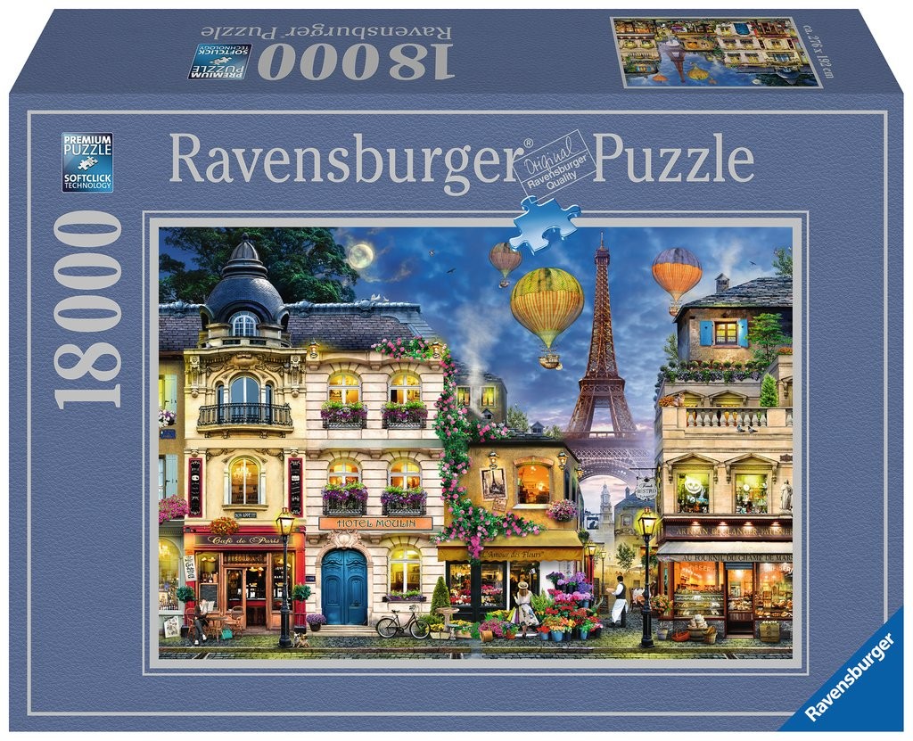 Puzzle 18000 elementów Paryż