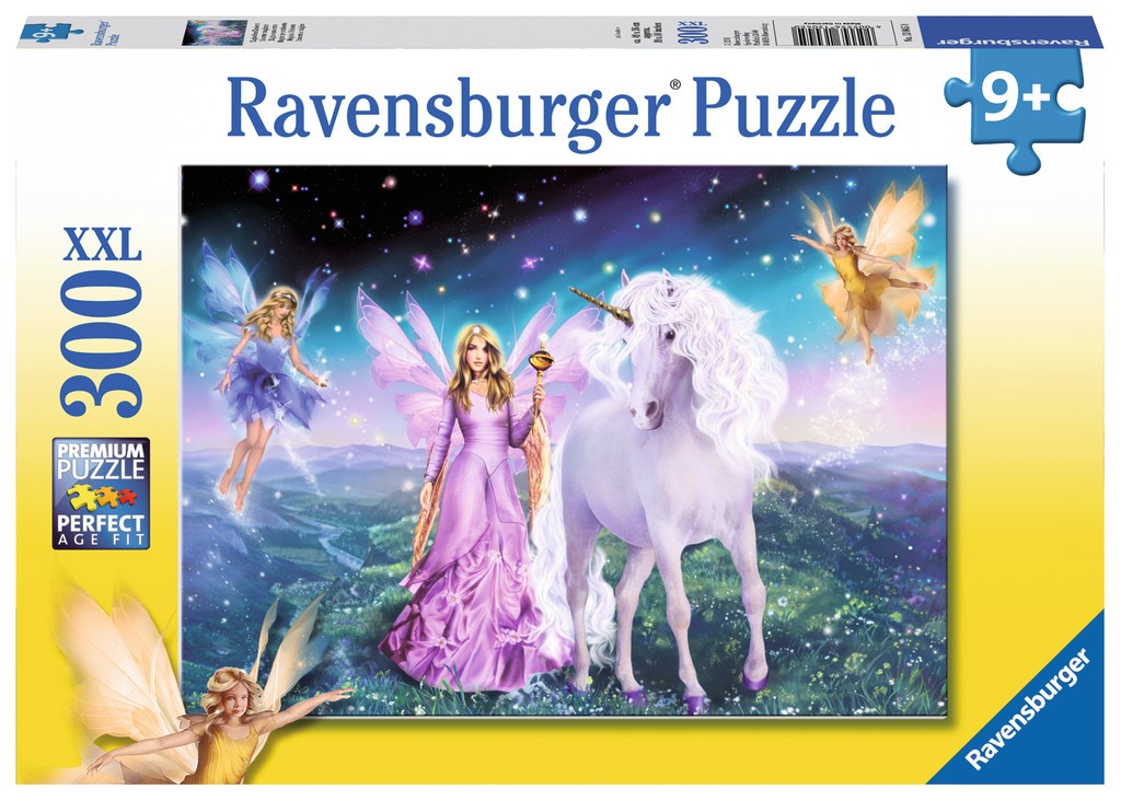 Puzzle 300 elementów - Magiczny jednorożec