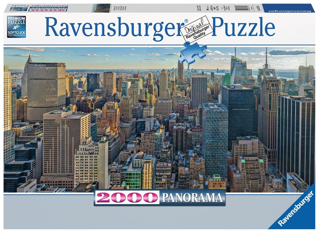 Puzzle 2000 elementów Widok na New York