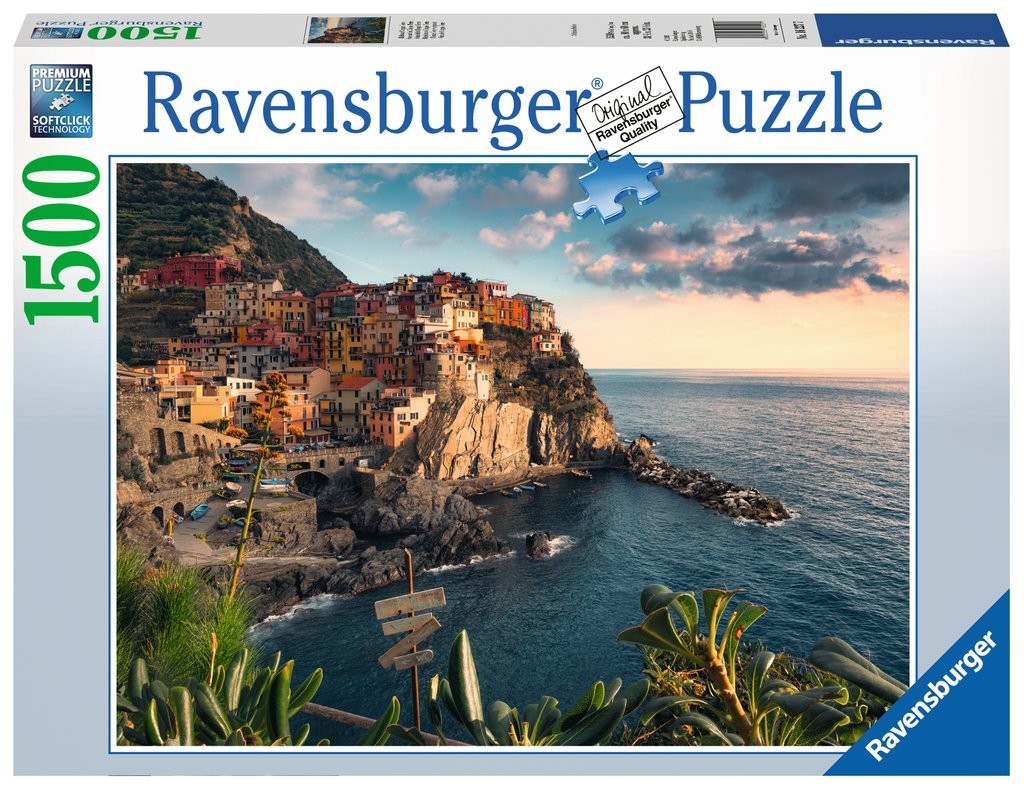 Puzzle 1500 elementów Widok na Cinque Terre