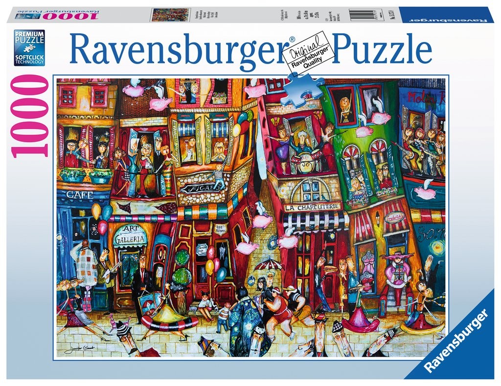 Puzzle 1000 elementów Fruwające świnie