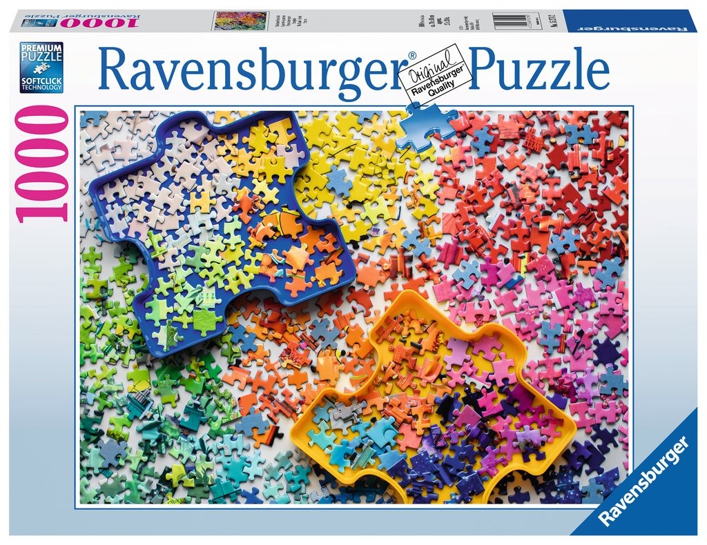 Puzzle 1000 elementów Kolorowe puzzle