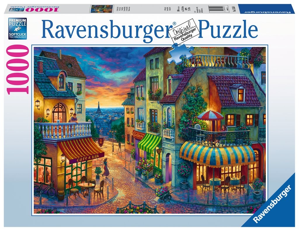 Puzzle 1000 elementów Wieczór w Paryżu