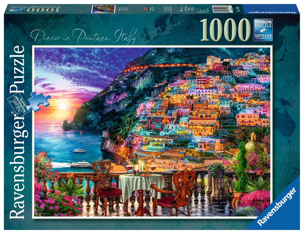 Puzzle 1000 elementów Positano, Włochy