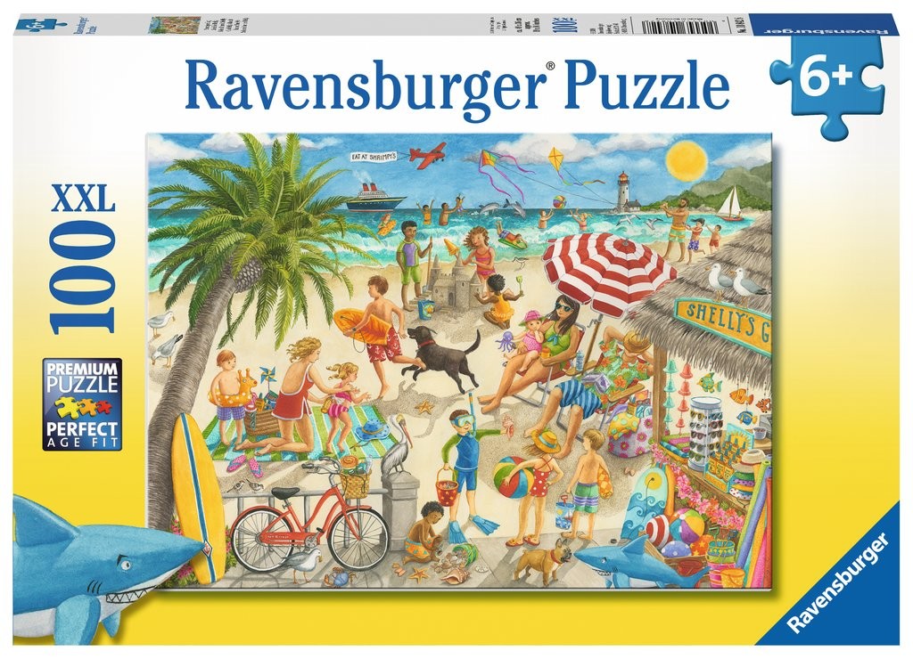 Puzzle 100 elementów - Słoneczna plaża