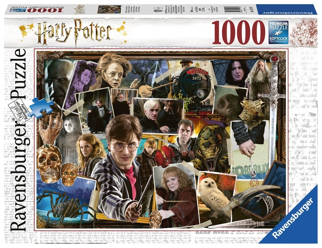 Puzzle 1000 elementów Harry Potter - Voldemort