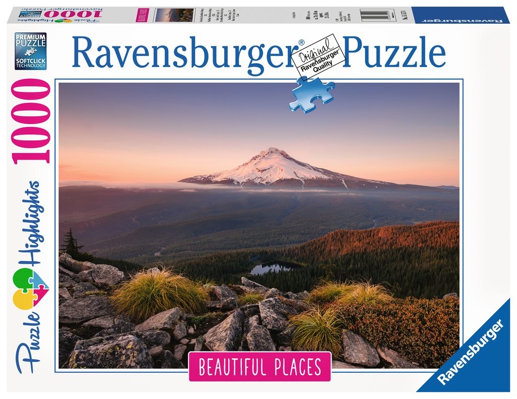 Puzzle 1000 elementów Wulkan w Oregonie