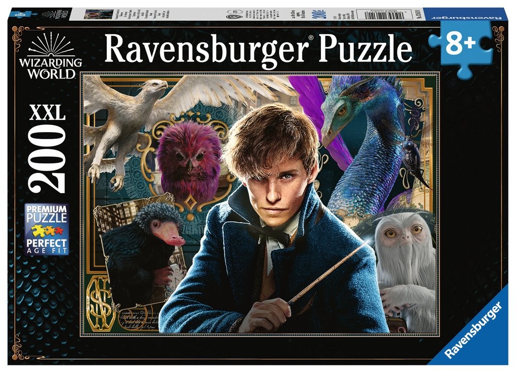 Puzzle 200 elementów XXL - Fantastyczne zwierzęta