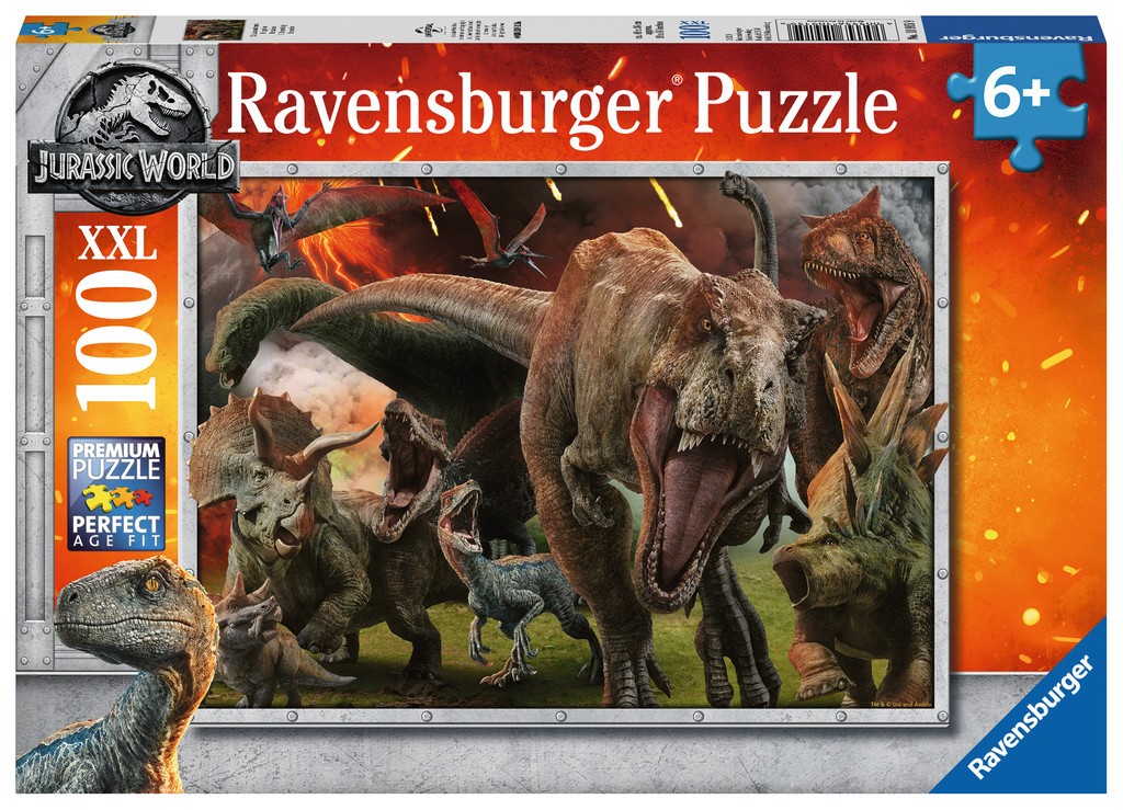 Puzzle 100 elementów - Jurassic World 2