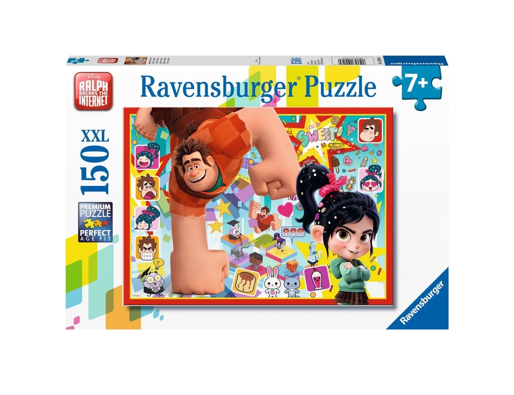 Puzzle 150 elementów - Ralph i Venellope