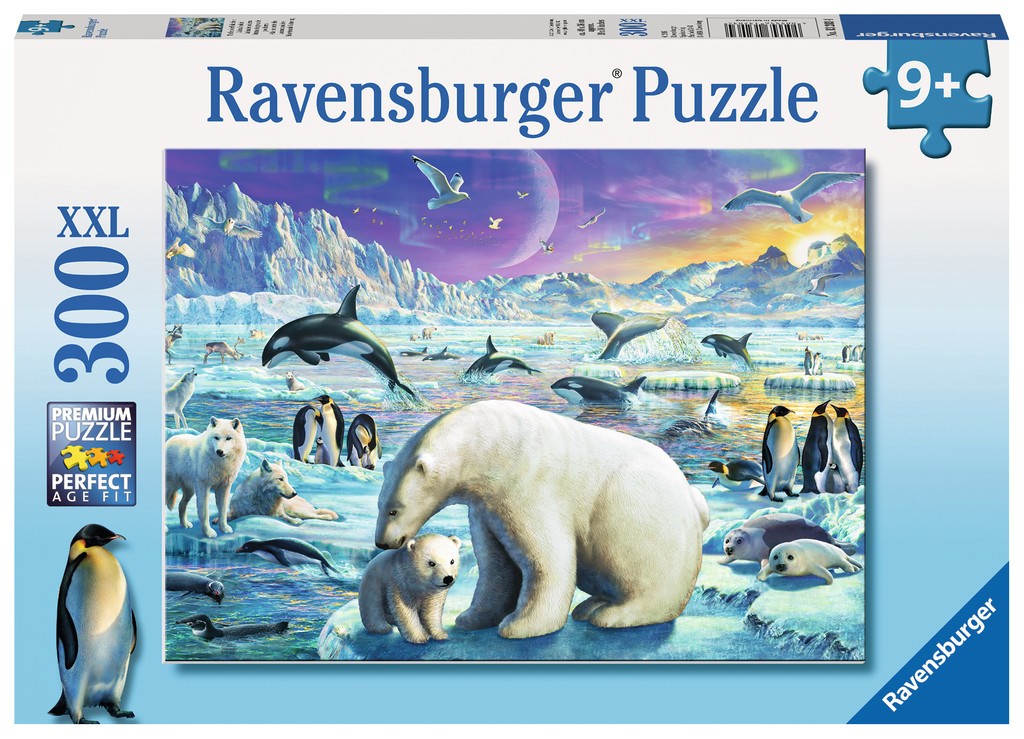 Puzzle 300 elementów - Polarne zwierzęta