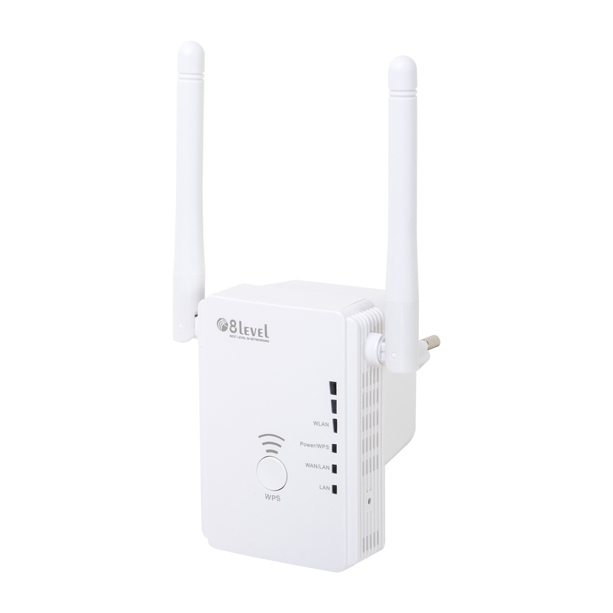 Repeater WRP-300A WiFi 300Mbps (802.11n, 1x WAN/LAN,1x LAN,  2x Antena)