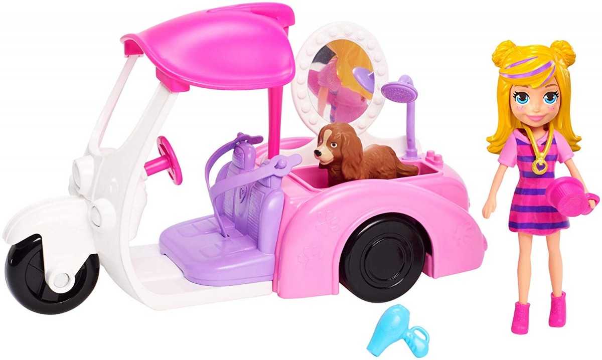 Figurka + pojazd Polly Pocket GDM10 