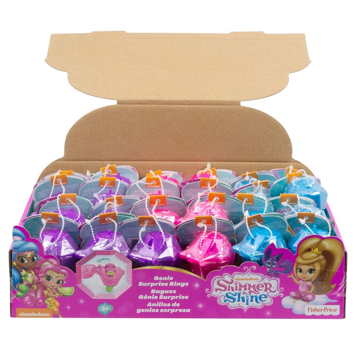 Figurka Shimmer i Shine Teenie Genie Pierścionek z dżinem, asortyment