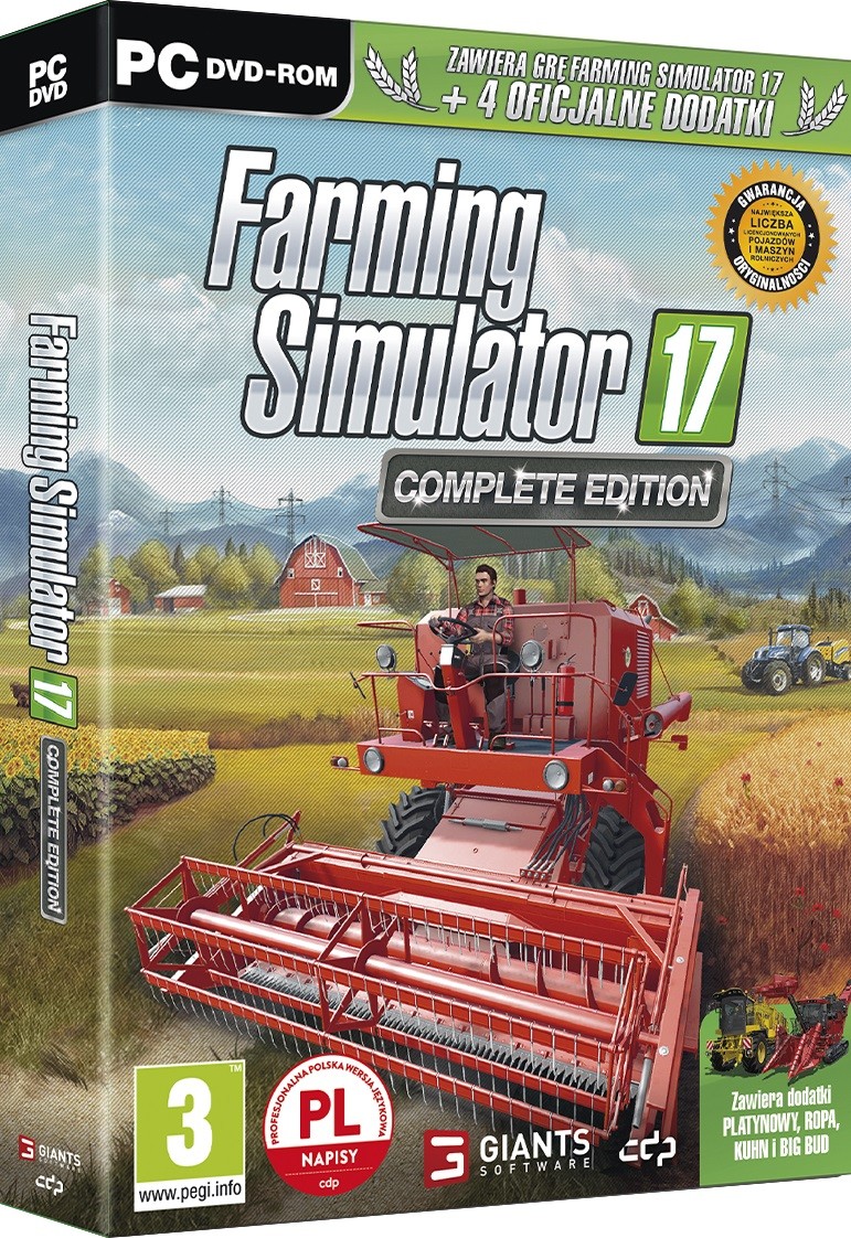 Gra PC Farming Simulator 2017complete edition