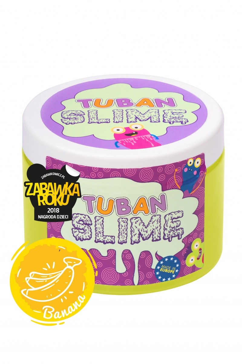 Masa plastyczna Super Slime - Banan 0,5 kg