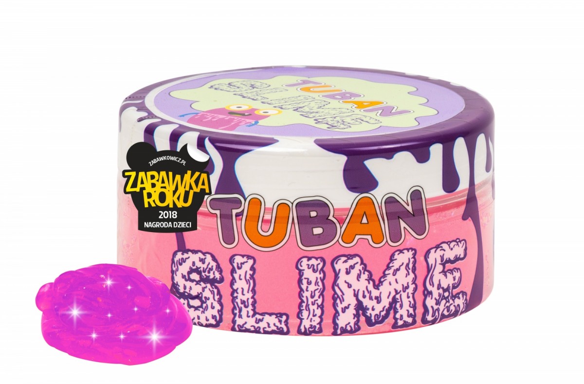 Masa plastyczna Super Slime - Brokat neon różowy 0,2 kg