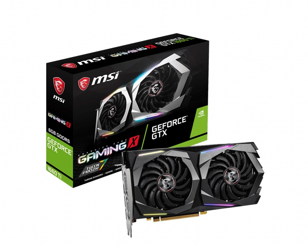 Karta graficzna GeForce GTX 1660 Ti GAMING X 6G 192BIT GDDR6 3DP/HDMI