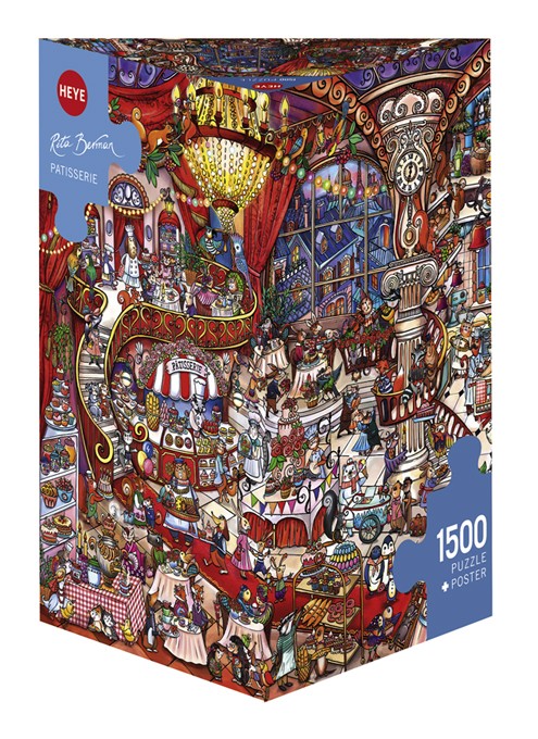 Puzzle 1500 elementów - Cukiernia