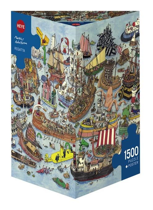 Puzzle 1500 elementów - Regaty