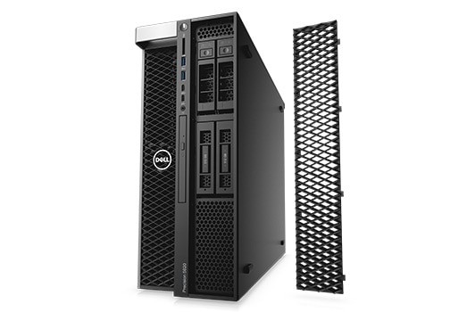 Stacja robocza Precision T5820 Xeon W-2135/16GB ECC/256GB SSD/1TB/P600/DVD RW/W10Pro/KB216/MS116/3Y NBD