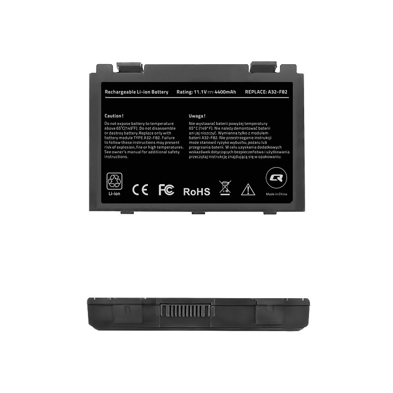 Bateria do laptopa Asus F82 F83S, 4400mAh, 10.8-11.1V 