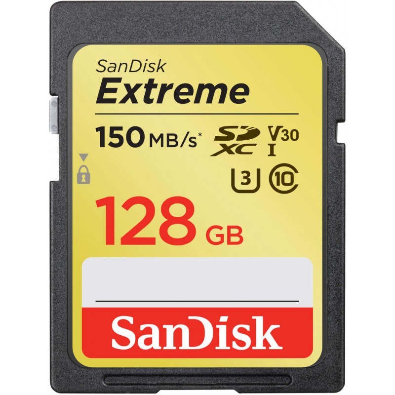 Karta pamięci Extreme SDXC 128GB 150/70 MB/s V30 UHS-I U3 