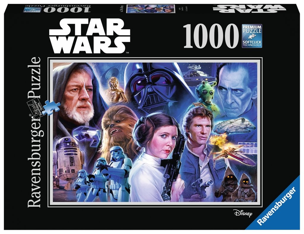 Puzzle 1000 elementów - Star Wars Kolekcja 1