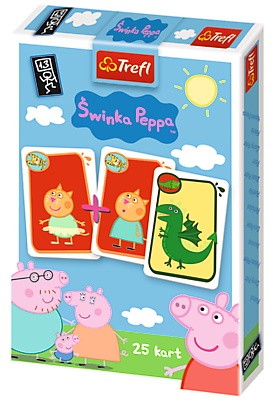 Karty Piotruś Świnka Peppa Display 20 szt.