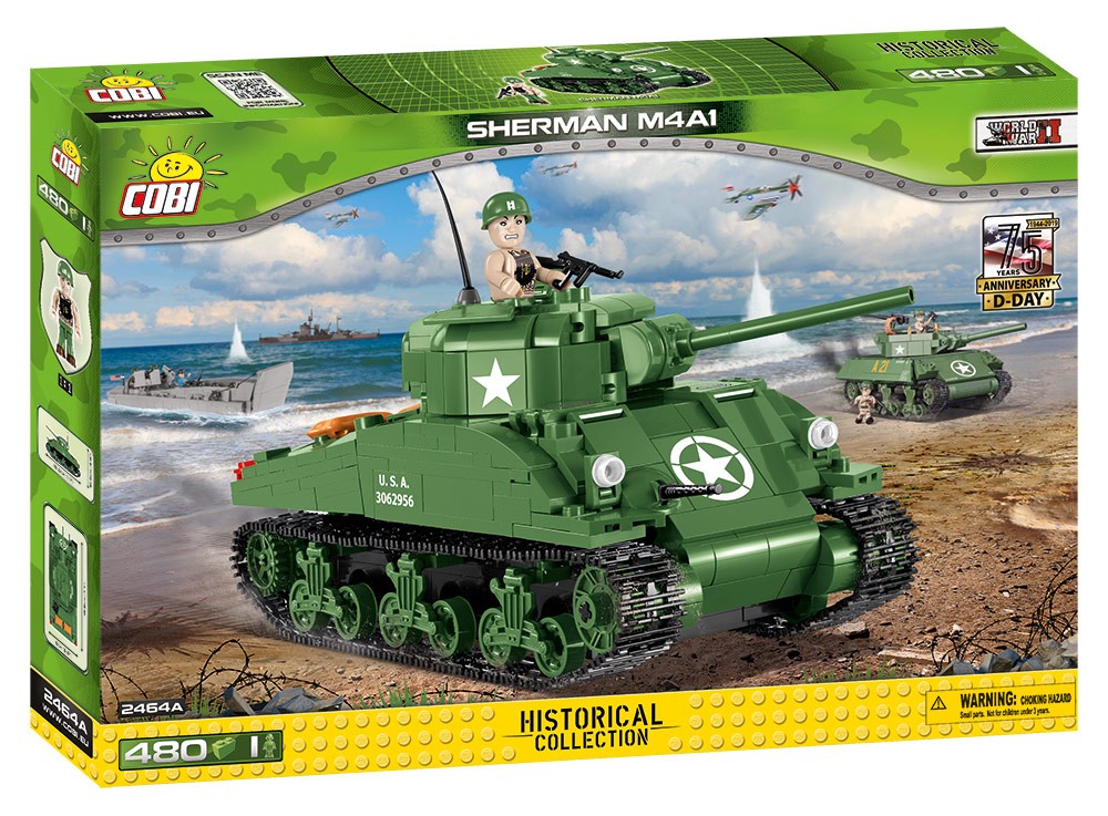 Klocki Historical Collection Sherman M4A1