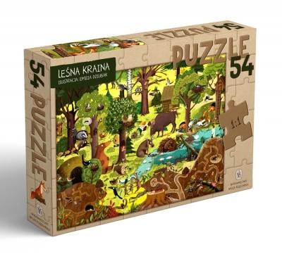 Puzzle Leśna kraina