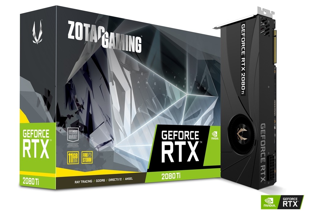 Karta graficzna GeForce RTX 2080 Ti 11GB GDDR6 352BIT HDMI/3DP/USB-C