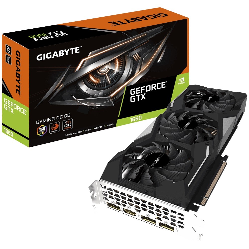 Karta graficzna GeForce GTX 1660 GAMING OC 6GB 192bit GDDR5 HDMI/3DP