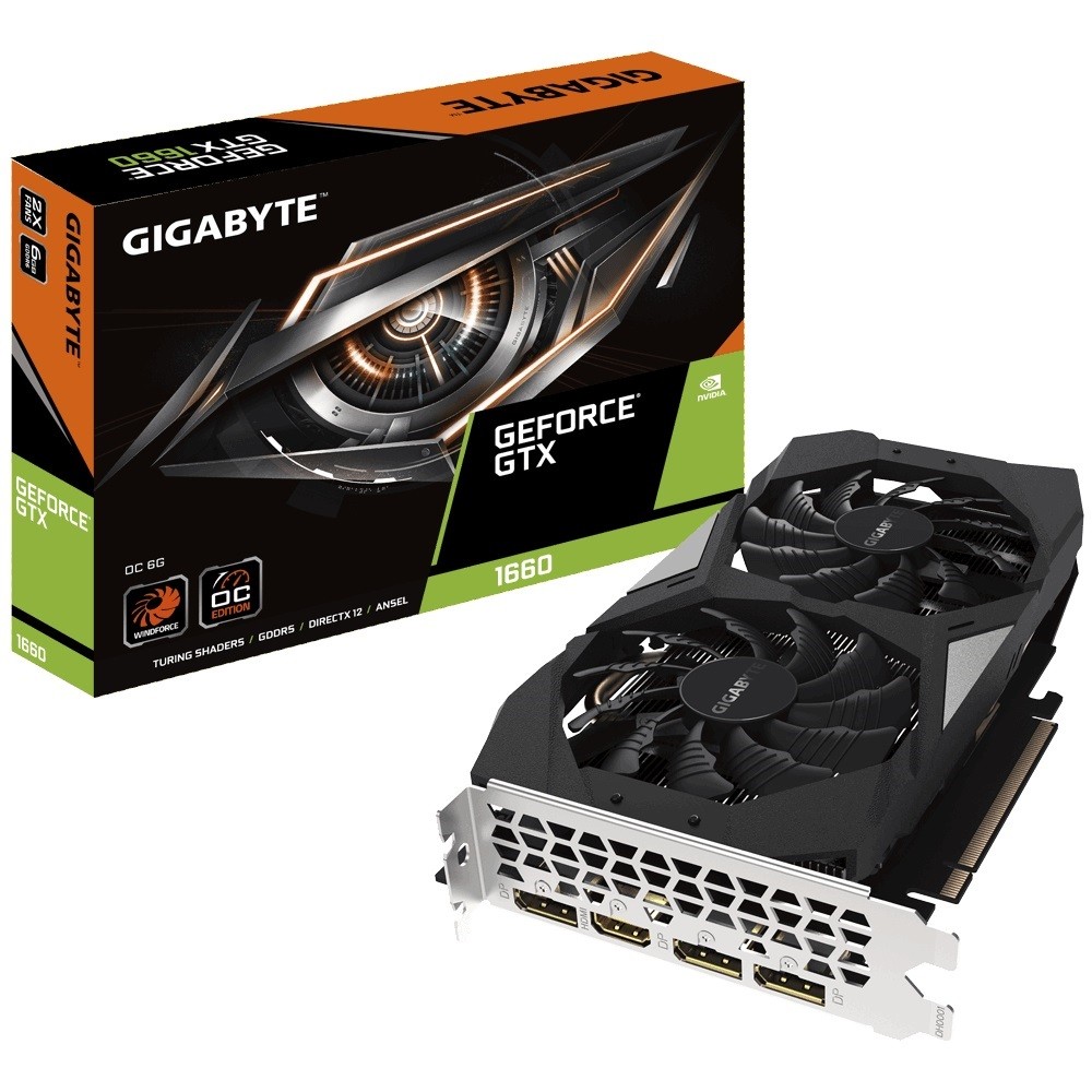 Karta graficzna GeForce GTX 1660 OC 6GB 192BIT GDDR5 HDMI/3DP