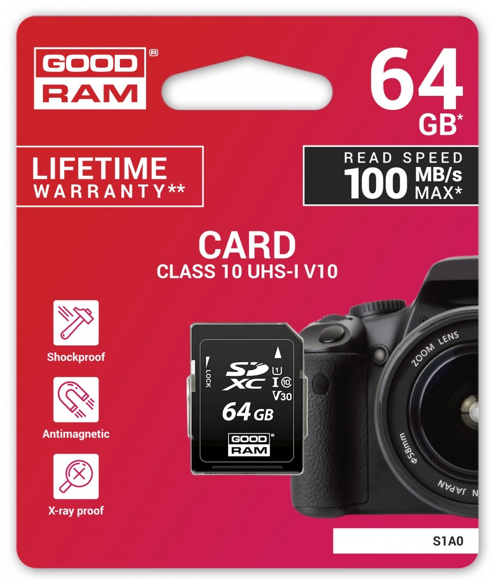 Karta SD 64GB Class 10 UHS I